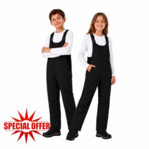 Kids Insulated Snow Bib Overalls Snow Pants Kids