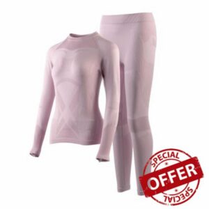 Women's 35% Merino Wool Blend Base Layer Set