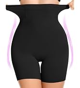 SIMIYA Shapewear Tummy Control Shorts for Women High Waisted Under Dresses | 5-IN-1 Body Shaper S...