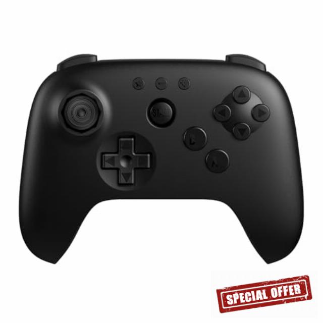 8Bitdo 64 Bluetooth Controller with Hall Effect Joystick