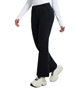 baleaf Snow Pants Womens Fleece Lined Water Resistant Insulated Softshell Winter Ski Pants with P...