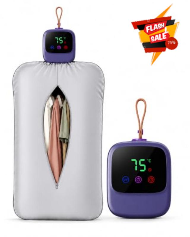 Portable Clothes Dryer: Travel Dryer 100-240V Travel Dryer