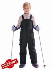 Haloumoning Boys Snow Bibs Kids Waterproof Insulated Ski Pants 5-14 Years                                                          Snowboard