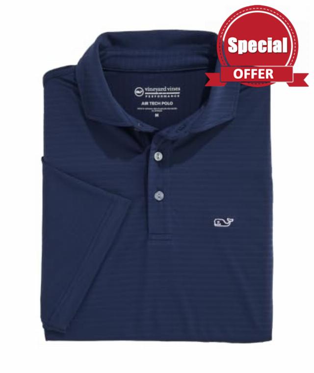 ineyard vines Men's Performance Air Tech Polo