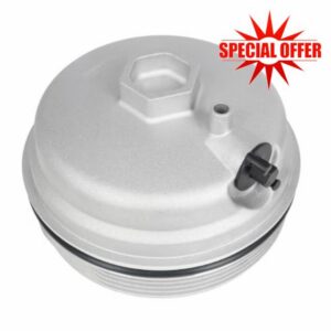 68436815AB Aluminum Fuel Filter Cap Replacement For Ram 2500 6.7L 2019-2024                                                          Replacement For Ram Ram 1500 3.0L Diesel V6 2020-2023