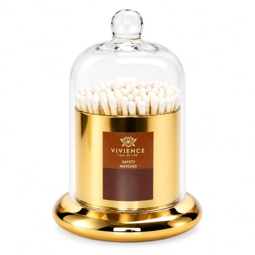 Decorative Match Storage for Candles and Fireplace
