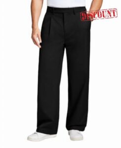 Mens Casual Baggy Dress Pants Pleated Old Money Wide Leg Trousers                                                          Lightweight