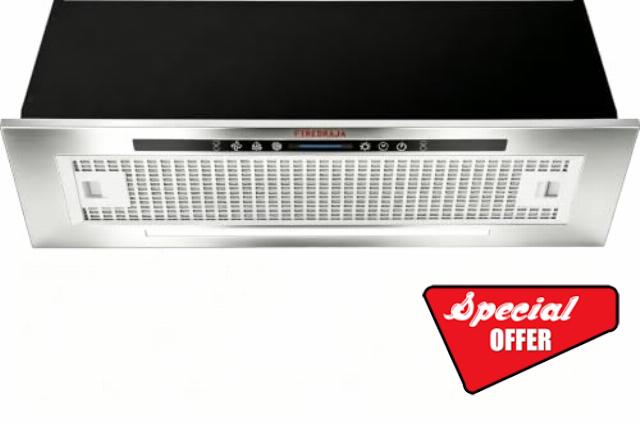 23.6 inch Range Hood Insert 400CFM Build-In/Insert Stainless Steel Kitchen Vent Hood |3-Speed Controls |Gesture & Touch Control LED Lights| 6 Layers Grease Filters|Ducted/ductless Convertible