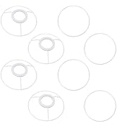 WADORN 12 Sets Glass Crystal Cabinet Knobs, Round Vintage Decorative Drawer Pulls with Screws Flo...