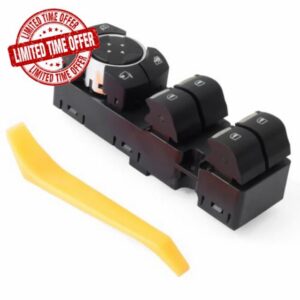 ML3Z14529BD Power Window Switch Compatible with Ford F-150 ML3Z14529BE 8pin                                                          8 pin ML3Z-14529-BE for 2021 2022 2023