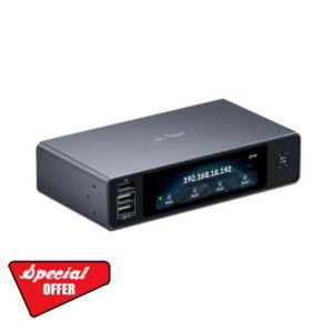 GL.iNet Comet X (GL-RM4PE) Quad-Port Remote KVM for Home Lab and IT Pro                                                          PoE powered 4-port KVM
