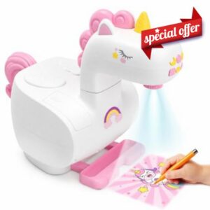 Unicorn Smart Drawing & Tracing Projector for Kids                                                          128+ HD Images with Free App