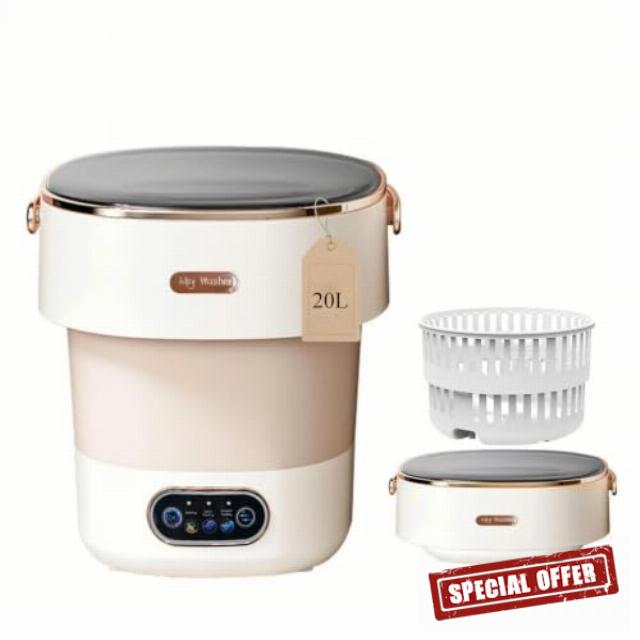 Portable Washing Machine with Spin Basket