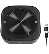 TOALLIN 4K Webcam with Ring Light, Remote Control, PDAF Autofocus, 1/2.5" Sensor & 12MP, Built-in...