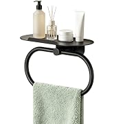 FORIOUS Wall Mounted Coat Rack, Stainless Steel 6 Wall Hooks SUS304 for Hanging, Coat Hook for To...