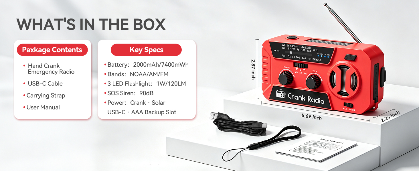 hand crank radio