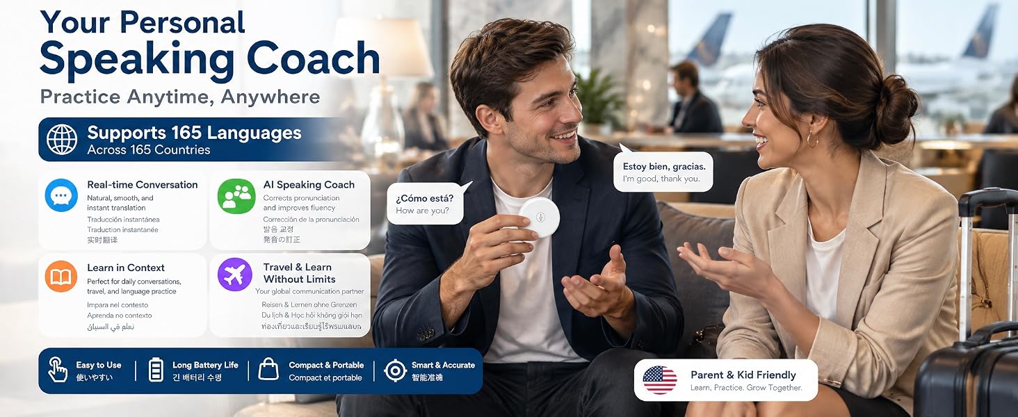 Portable translator with one-time purchase, no recurring subscription fee