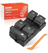 Master Power Window Switch Compatible with Chevrolet Silverado 1500 2019-2024, for Blazer & Trail...
