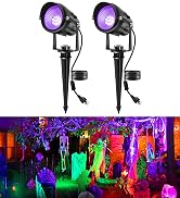 Halloween Orange Spot Lights Outdoor