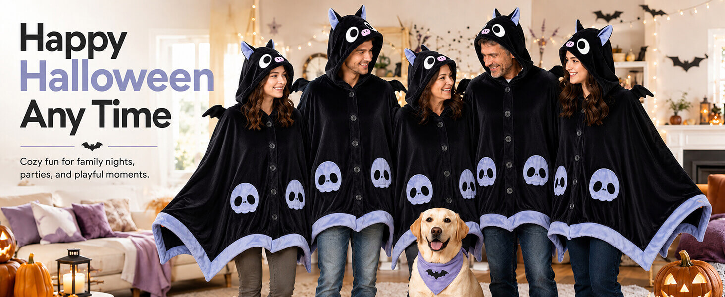 Bat Blanket Hoodie