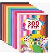 Loose Leaf Paper Notebook Paper, 8" x 10.5" Filler Paper White, 3 Hole Punched Binder Paper for 3...
