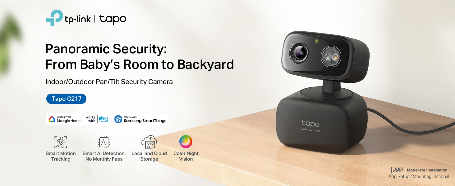 Panoramic Security: From Baby's Room to Backyard