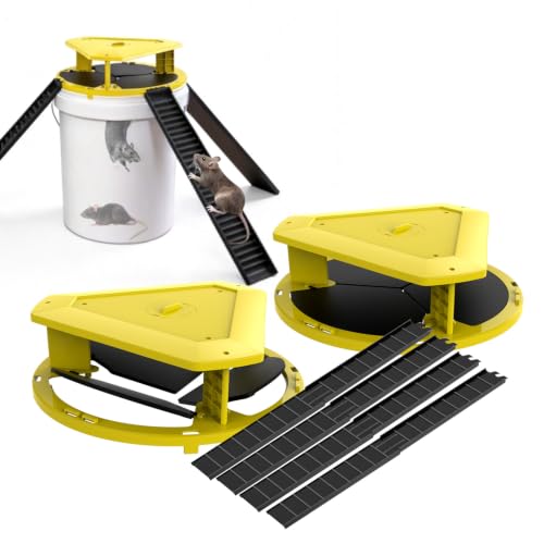 Humane Rat Trap(2 Pack) Indoor for Home-Multi-Catch
