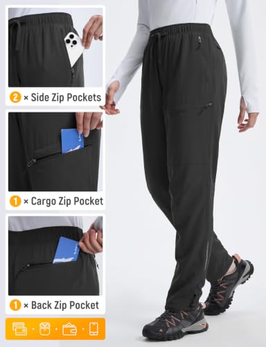 Snow Ski Pants with Zipper Pockets for Outdoor Activities
