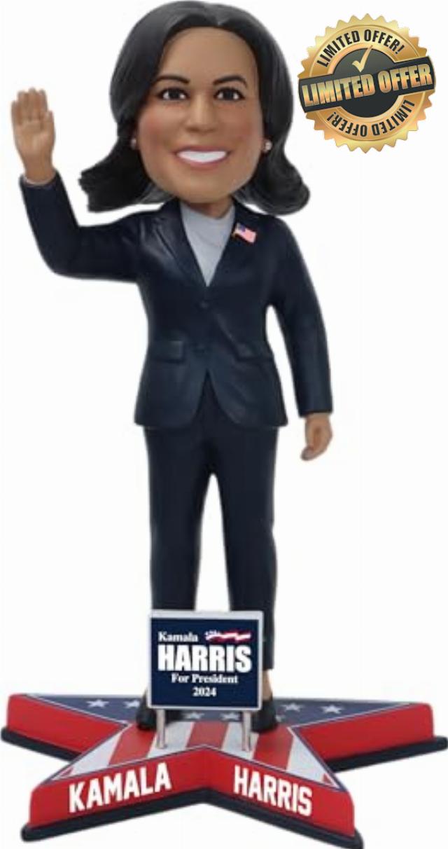 Kamala Harris 2024 Presidential Candidate Bobblehead