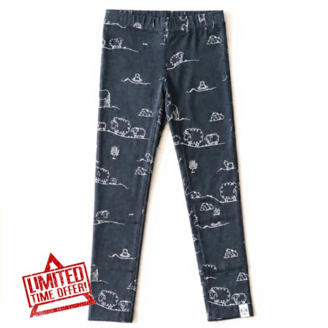 Woolino Merino Wool Base Layer for Kids - Super Soft Kids Leggings - All Natural Base Layer Bottoms