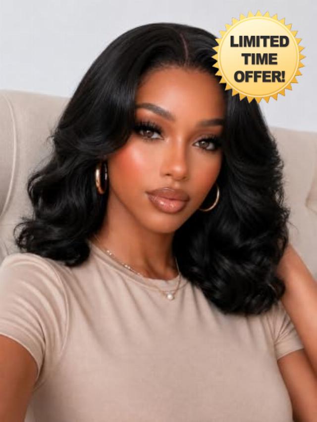 Nadula Loose Body Wave Bob Wig Human Hair