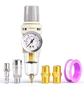 TAILONZ PNEUMATIC Male Branch Tee 1/4 Inch Tube OD x 1/8 Inch NPT Thread Push to Connect Fittings...