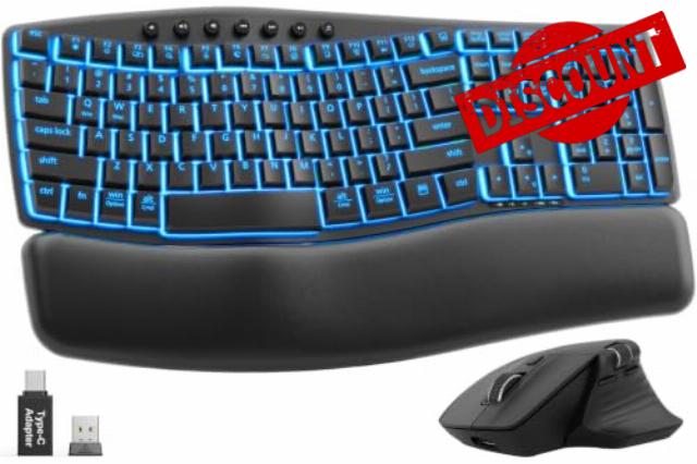 SABLUTE Wireless Keyboard and Mouse