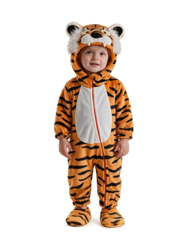 Versatile Design Feature 3D Fur Tiger Hood