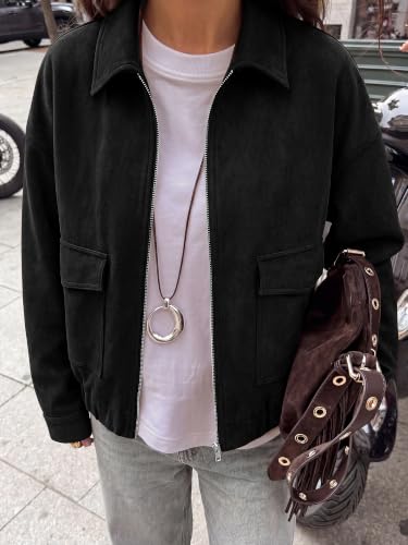 Long Sleeve Casual Leather Jacket