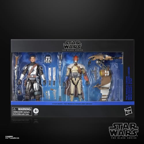 Mercenary Guard Droid & STAP Star Wars: The Mandalorian and Grogu 6-Inch Action Figures (Amazon Exclusive)