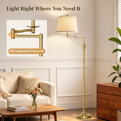 65" Mid Century Vintage Floor Lamp