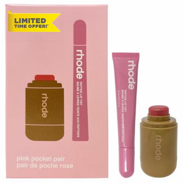 Rhode Pink Pocket Pair Set