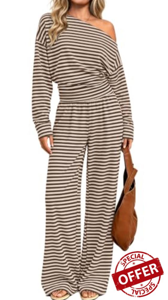 WIHOLL Two Piece Sets for Women Matching Outfits Fall Fashion Clothes