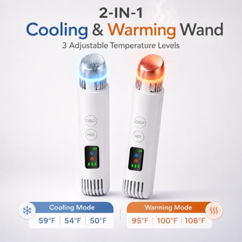 2-in-1 Cooling Facial Wand for Puffy Eyes