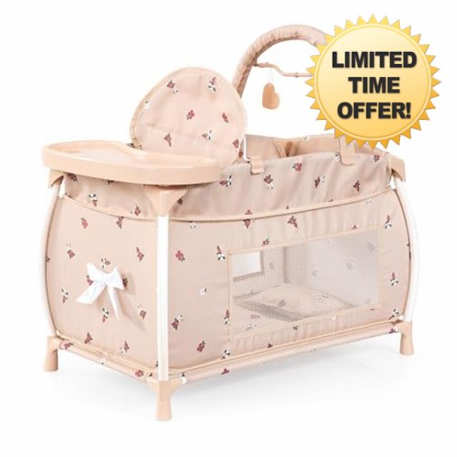 Bayer Design Doll Multi-Bed - Feeding Highchair and Changing Station