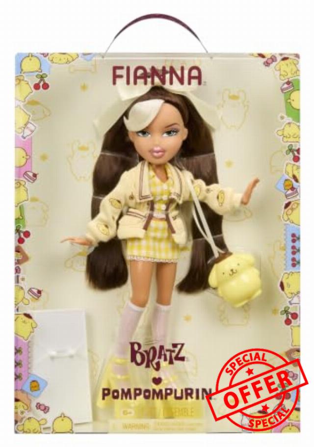 Bratz x Hello Kitty and Friends Fianna Fashion Doll with Accessories