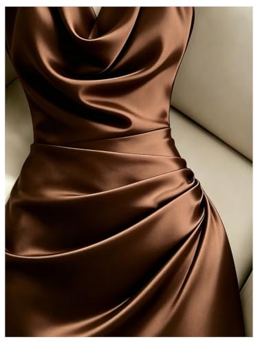 Ruched Draped Going Out Dress for Cocktail Date Night Birthday