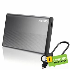 500GB External Hard Drive