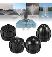 Goldlife Pond Fountain Aerator Lights, F0-1 (No Pump) 160W RGBW 16000LM 120LED Fountain Light wit...