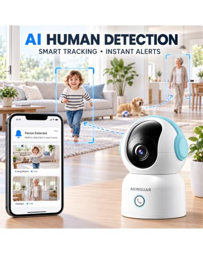 Pet Camera 360° Camera with Night Vision