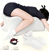 Yukashop Large Body Pillow, Couples Pillow,27°Angle Perfect Position Ergonomic Contoured Support,...