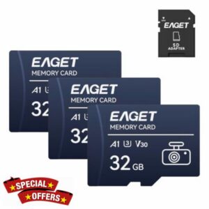 EAGET 32GB Micro Memory SD Card with Adapter