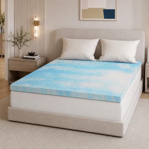 2 Inch Cooling Gel Infused Memory Foam Topper