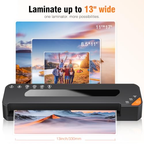 Corner Rounder & Photo Frame Kit 11x17 Laminating Machine for School